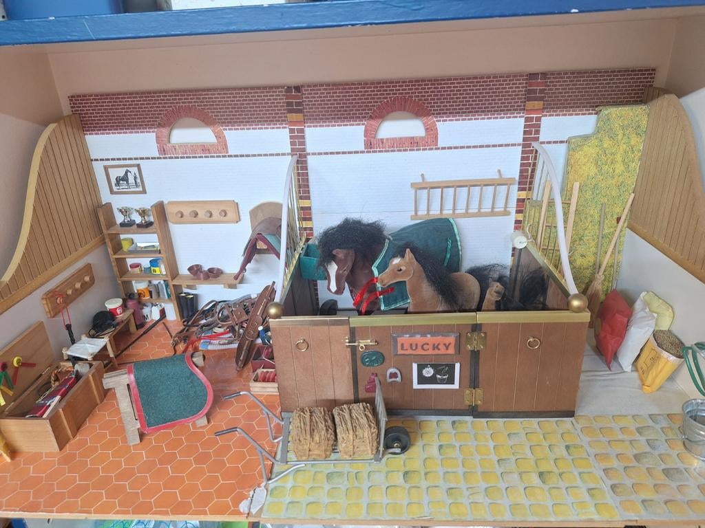 Speelgoed manege met alle toebehoren, Kinderen en Baby's, Speelgoed | Playmobil, Ophalen