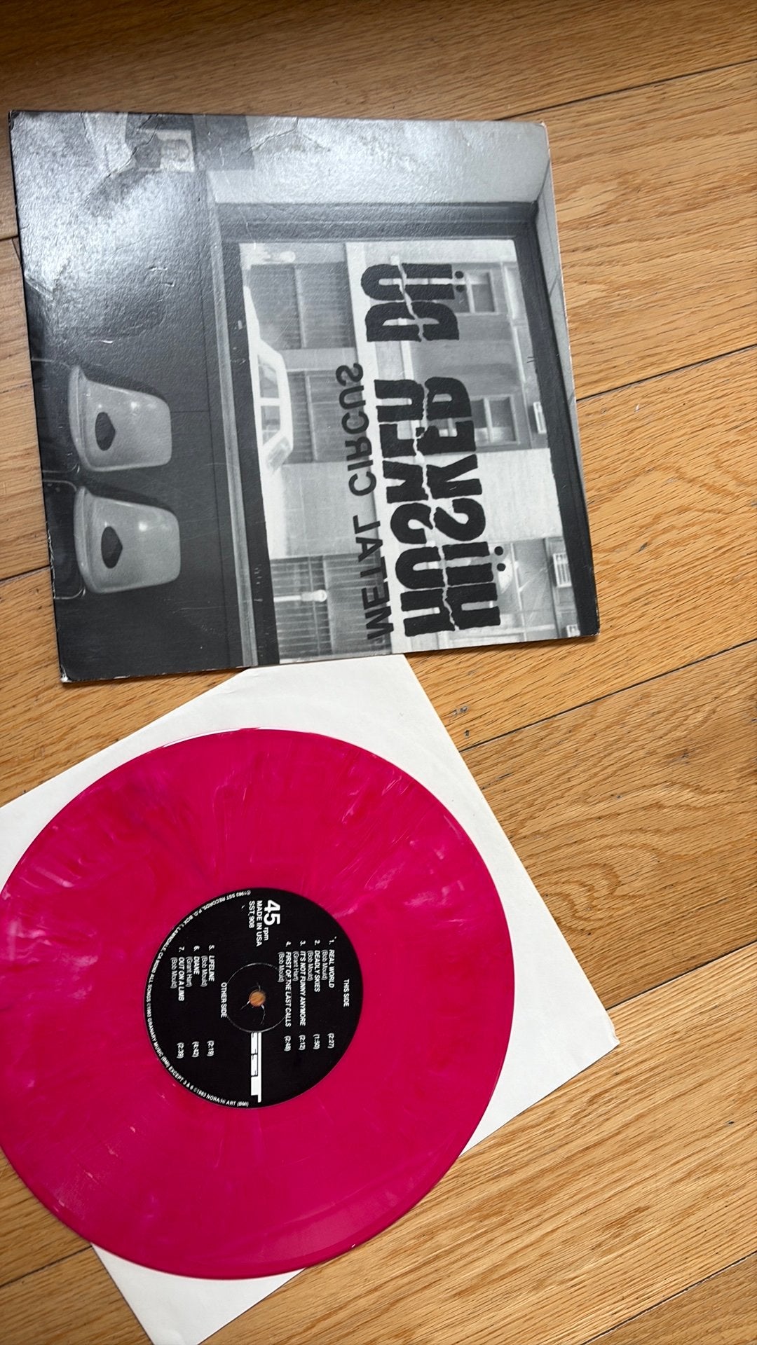 Hüsker Dü, Metal Circus, pink vinyl, zeldzaam, CD & DVD, Vinyles | Hip-hop & Rap, Enlèvement ou Envoi, Comme neuf, EP