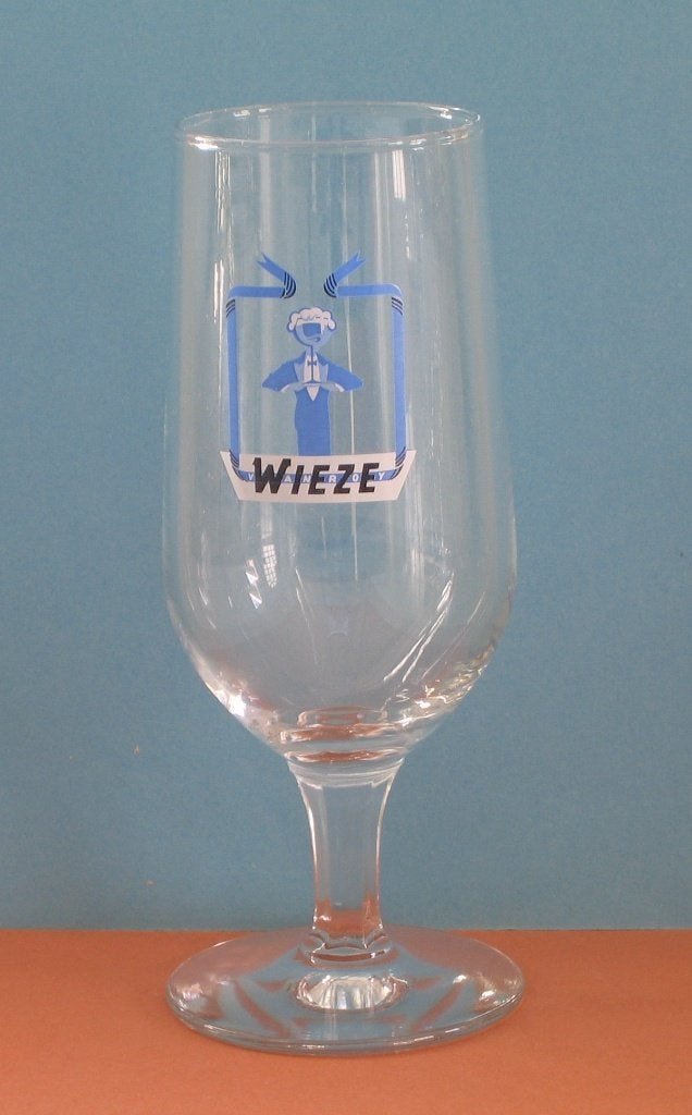 VERRE À BIÈRE WIEZE 133, Collections, Enlèvement, Utilisé, Verre ou Verres, Autres marques