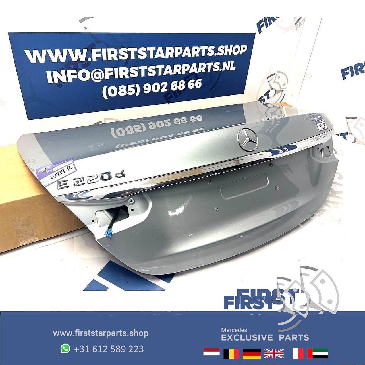 W213 FACELIFT E KLASSE 2023 ACHTERKLEP COMPLETE KOFFERKLEP K, Gebruikt, Ophalen of Verzenden, Achter, -