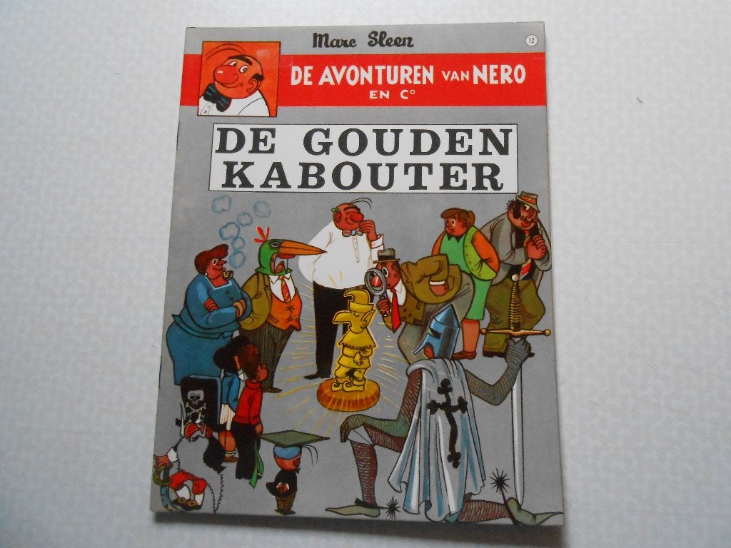 Nero 12 De Gouden kabouter 1968. 1 ste druk., Boeken, Marc Sleen, Eén stripboek, Ophalen of Verzenden, Zo goed als nieuw