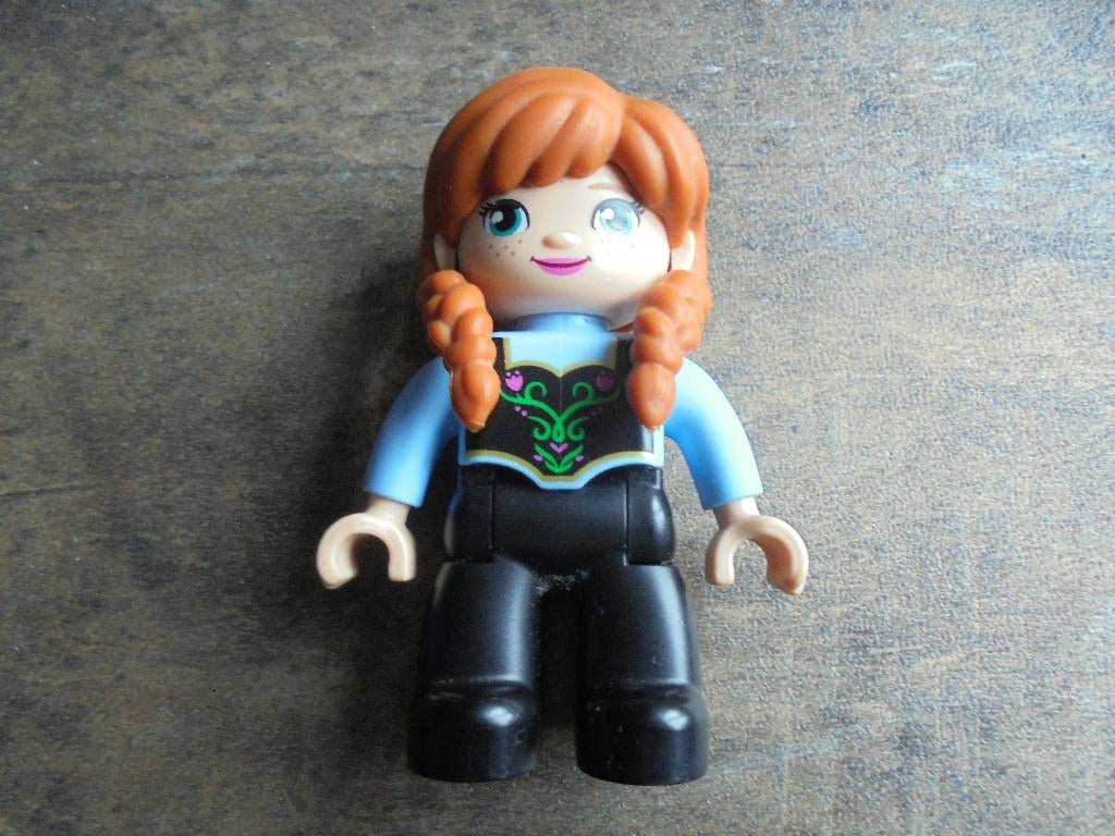 Lego Duplo Disney Princess Figure Anna (zie foto's), Gebruikt, Ophalen of Verzenden, Losse stenen, Disney