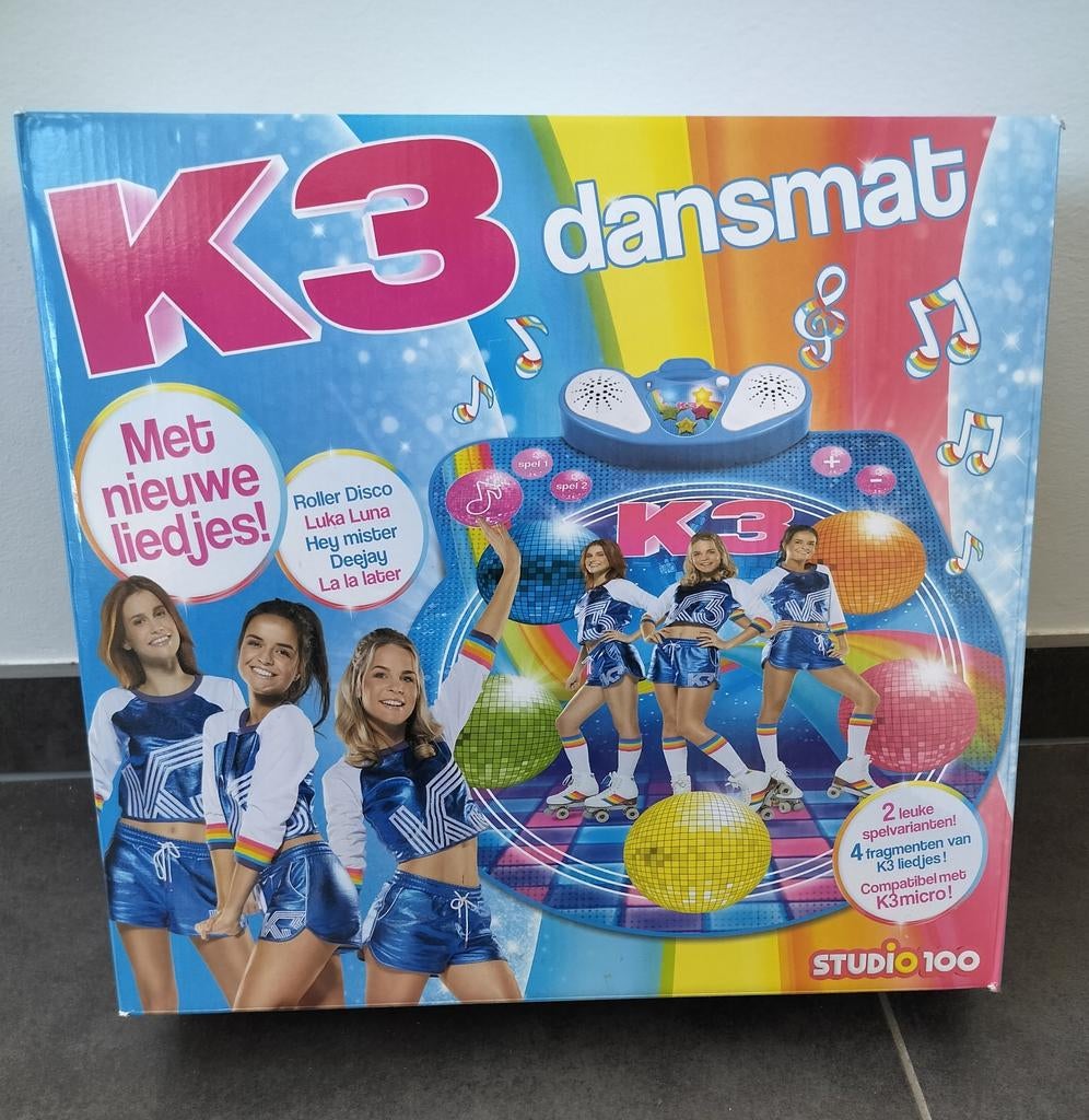 K3 dansmat, Ophalen