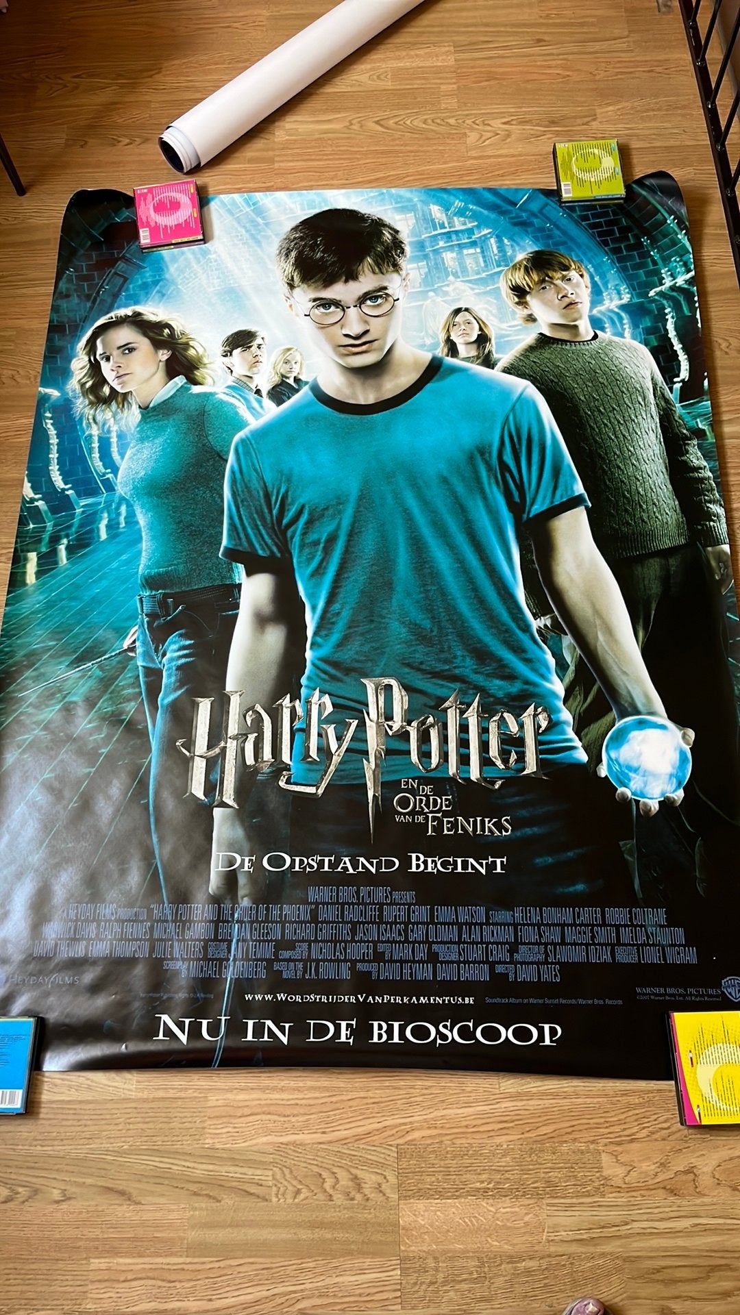 Grote poster Harry Potter, Verzamelen, Ophalen, Zo goed als nieuw