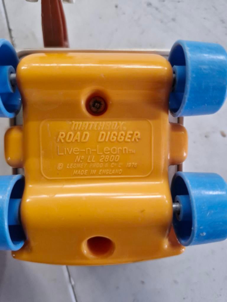 Excavatrice vintage Matchbox Road Digger, Enlèvement, Matchbox