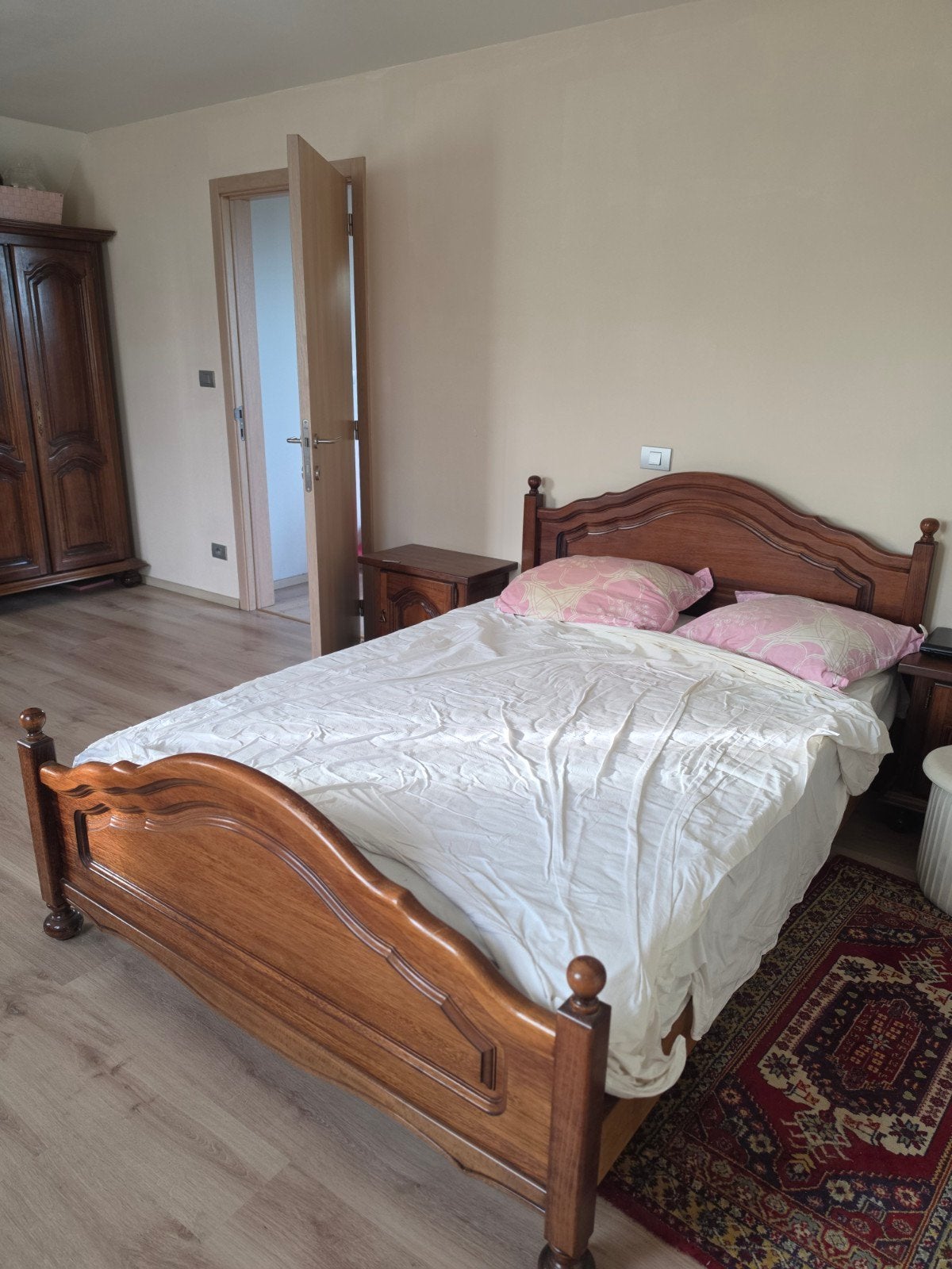 vintage slaapkamer, Huis en Inrichting, Ophalen, Zo goed als nieuw, Tweepersoons, Klassiek, tijdloos