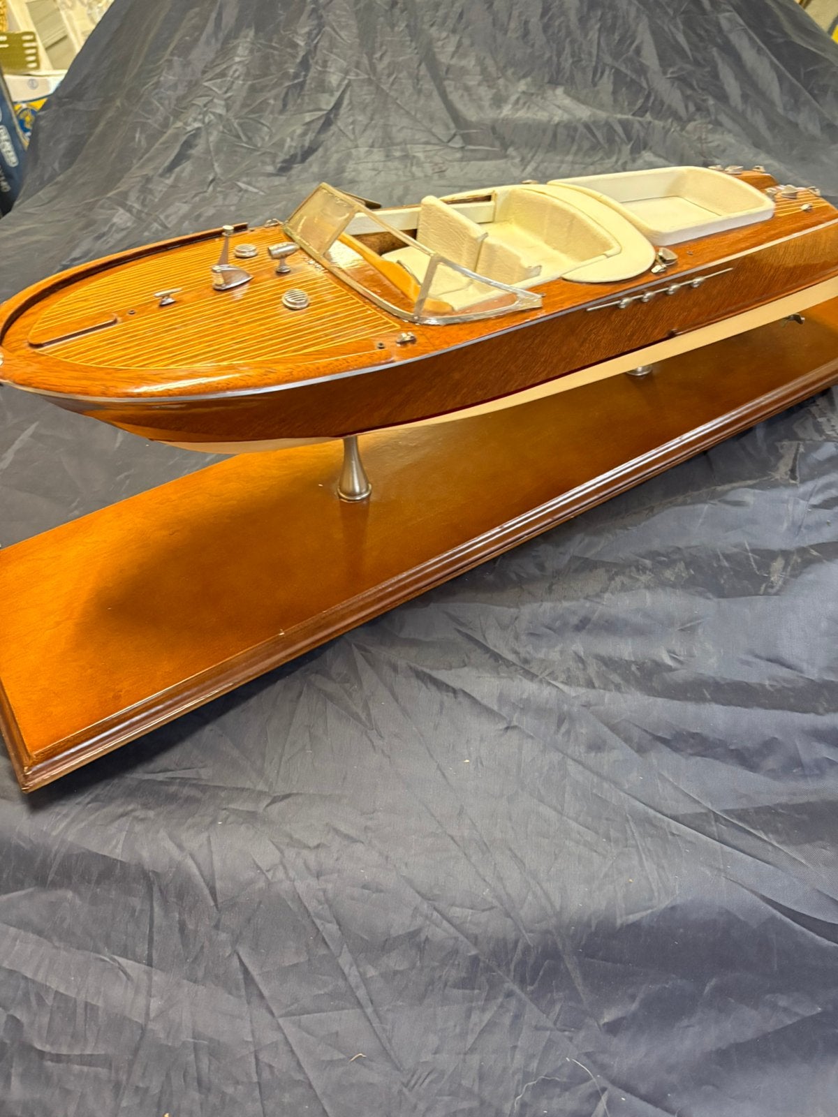 Mooie modelbouw boot, Hobby en Vrije tijd, Ophalen, Gebruikt