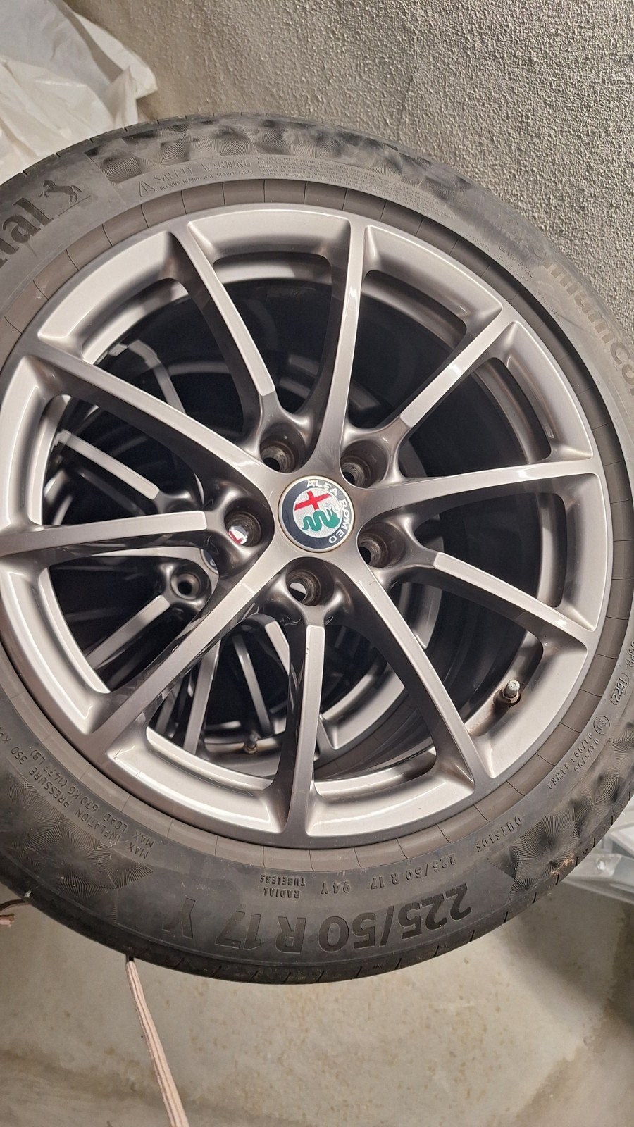 Alfa Romeo Giulia velgen, Auto-onderdelen, Banden en Velgen, Ophalen, Band(en)