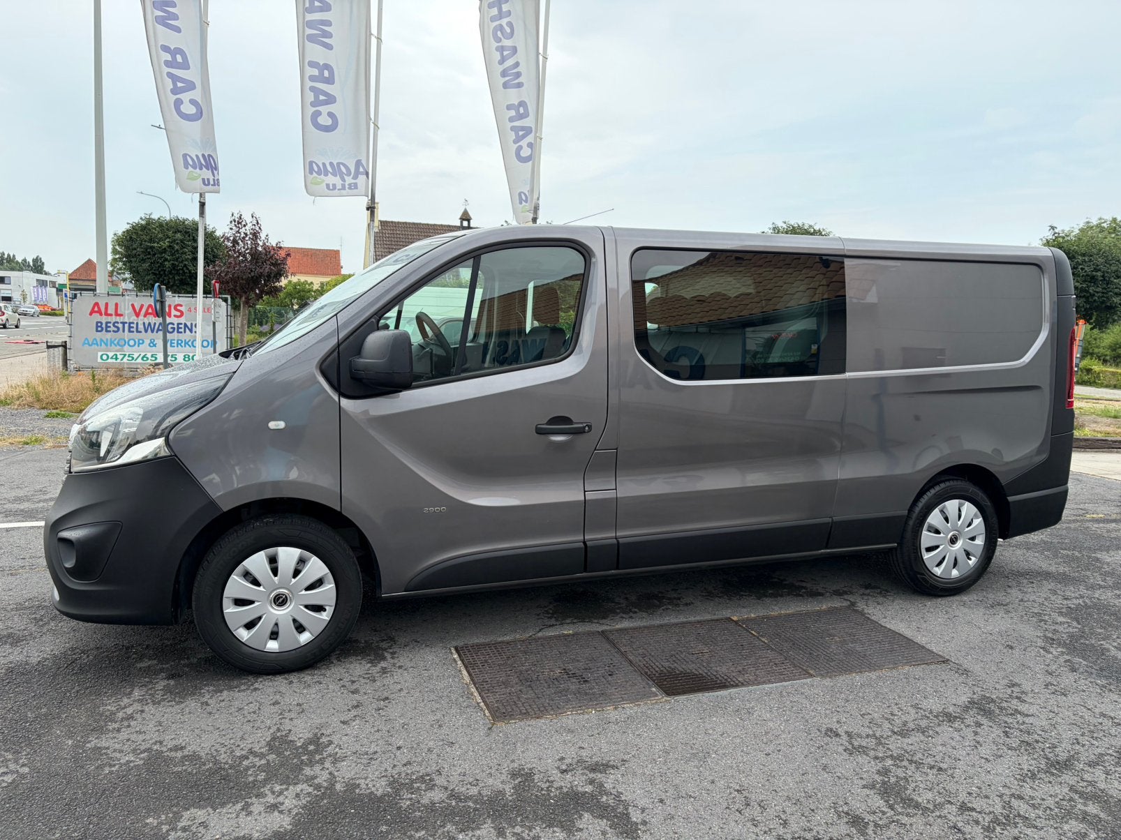 Opel Vivaro DUBBELE CABINE*L2/H1*1.6 CDTI*1e eigenaar, Auto's, Bestelwagens en Lichte vracht, Voorwielaandrijving, Euro 5, Stof