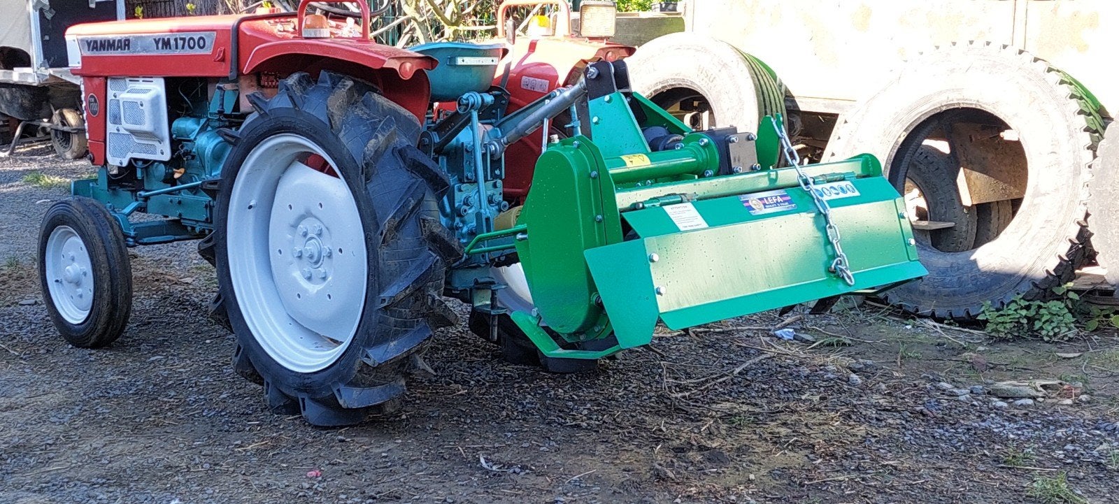 Tracteur 20 ch diesel avec fraise