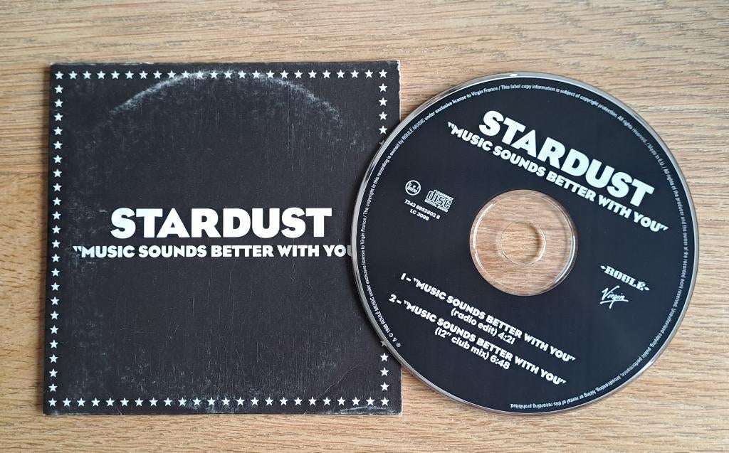 Stardust - Music Sounds Better With You, CD & DVD, CD Singles, 1 single, Enlèvement ou Envoi, Utilisé, Dance
