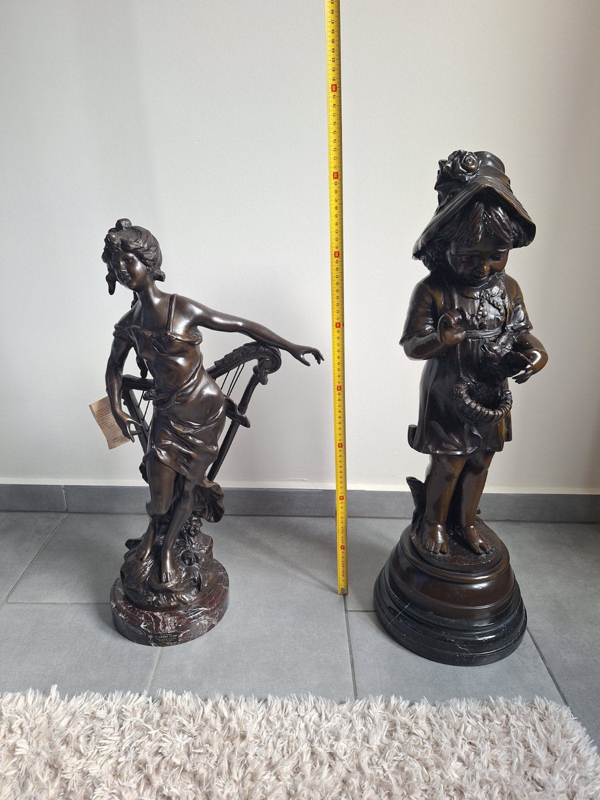 Sculptures en bronze, coulées en bronze par l'Arbre d'Or au, Enlèvement, Neuf, Statue ou Buste