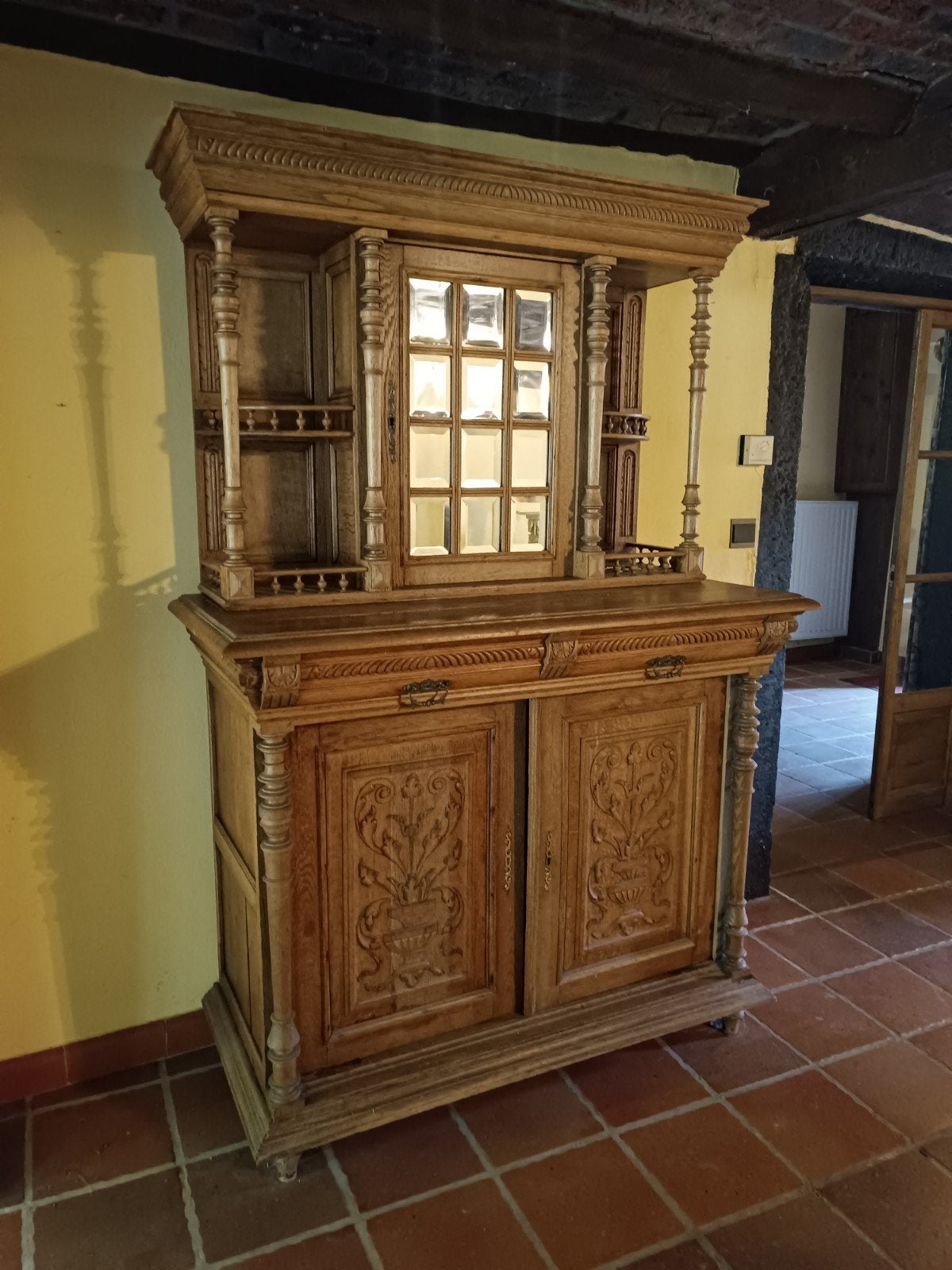 vieux meuble sculpté, Antiquités & Art