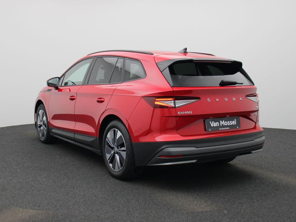 Skoda Enyaq iV 60 PDC | Bluetooth| Zetelverwarming | Carplay, Auto's, Automaat, 397 km, Achterwielaandrijving, Zwart