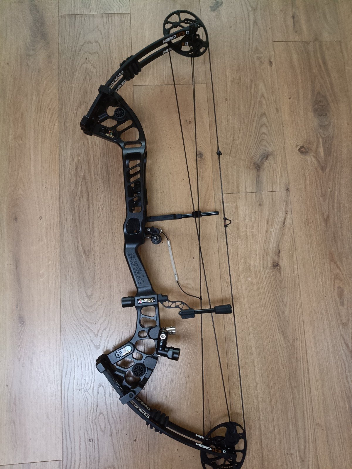 Compoundboog Sanlida Hero 10 II, Sport en Fitness, Ophalen of Verzenden, Compoundboog