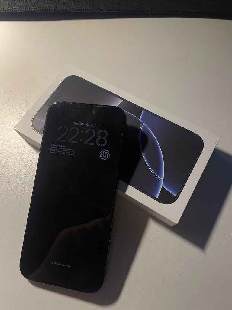 Iphone 16 pro max, Télécoms, Téléphonie mobile | Apple iPhone, 256 GB, Enlèvement ou Envoi, IPhone 16, Comme neuf