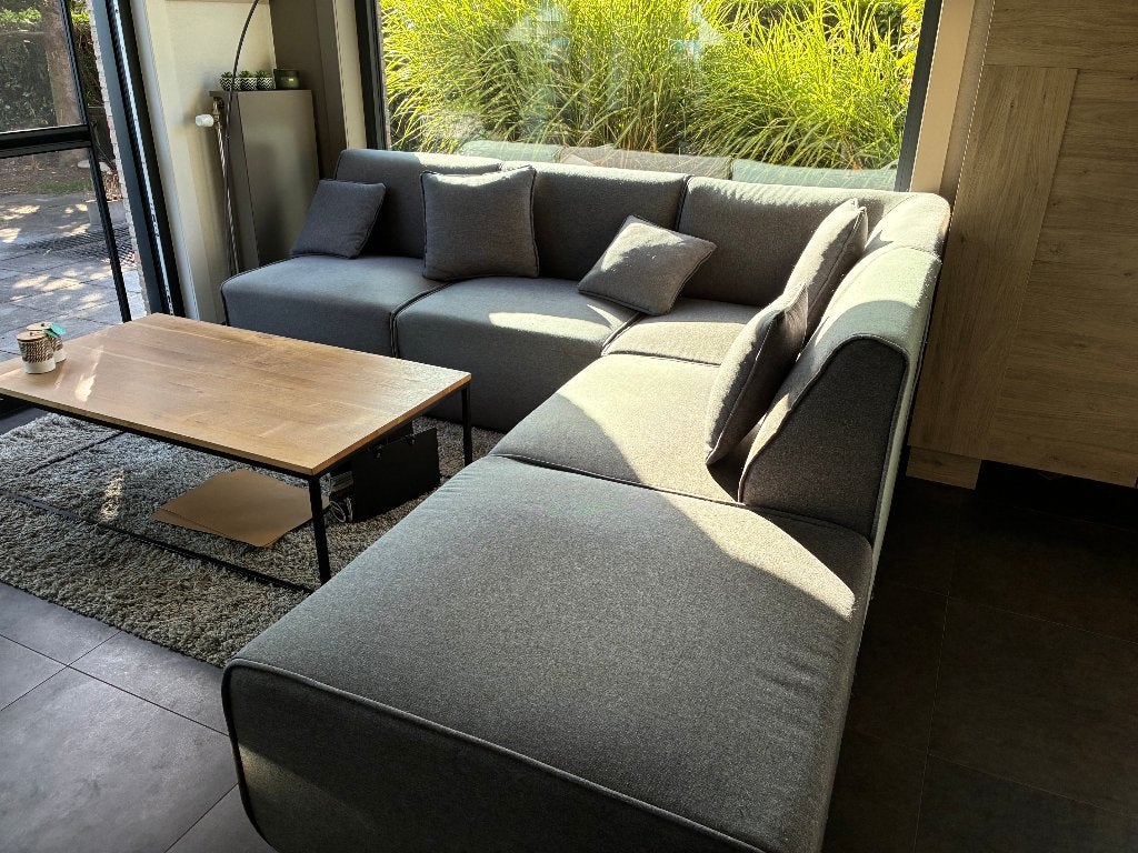 Salon/zetel, Ophalen, Gebruikt, Stof, Modern