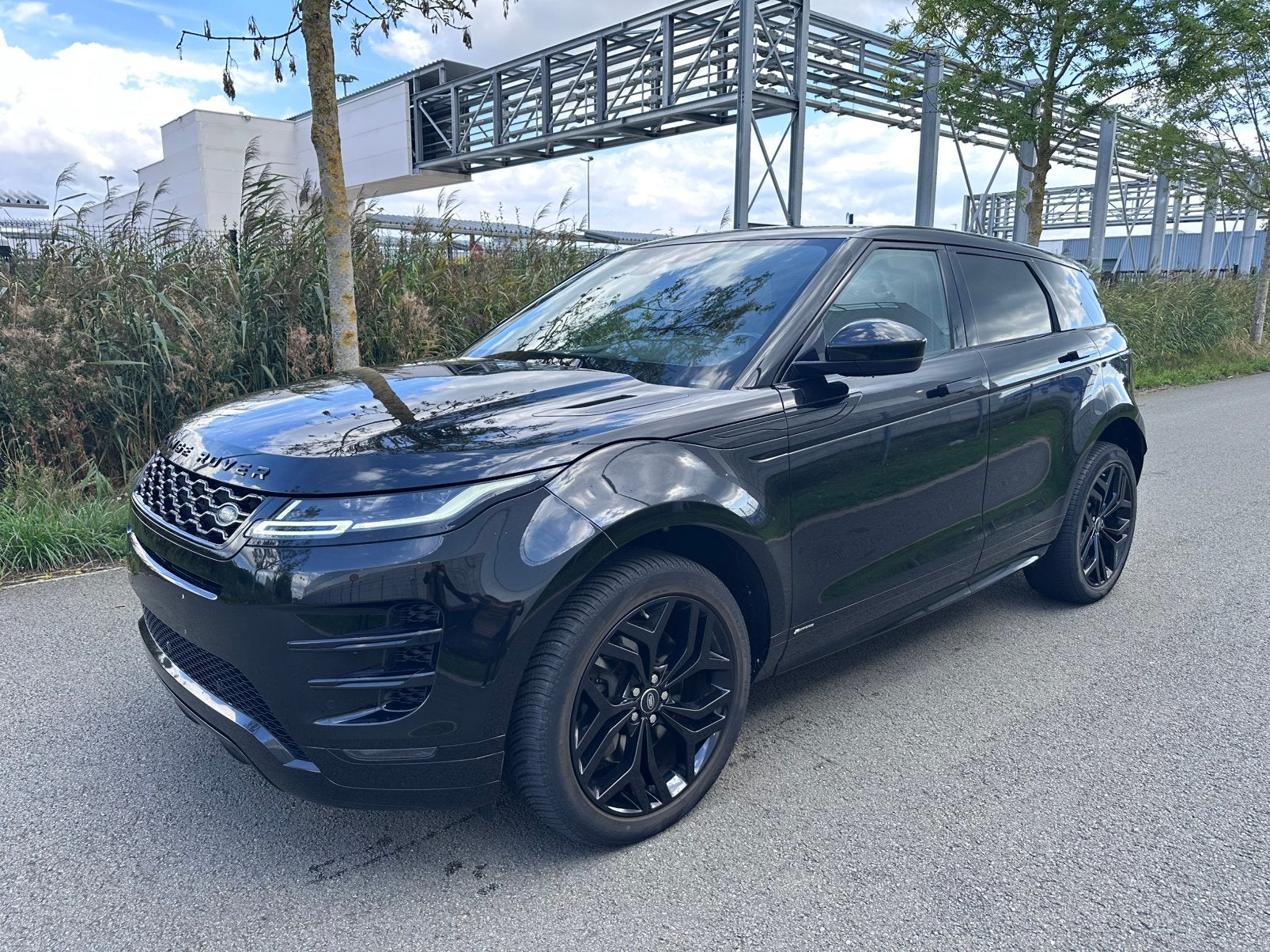 RangeRover Evoque|DIESEL-Hybride|R-DYNAMIC| Garantie+Keuring, Auto's, Automaat, Dealer onderhouden, Zwart, 5 zetels