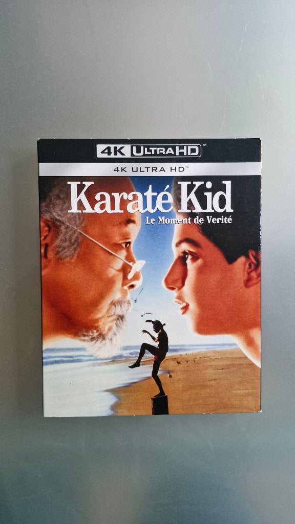 4K Blu-ray „Karate Kid”, Cd's en Dvd's, Blu-ray, 4K Ultra HD Blu-ray, Ophalen of Verzenden, Zo goed als nieuw, Frans