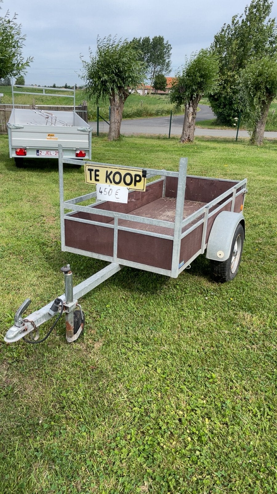 Aanhangwagen te koop, Enlèvement, Comme neuf