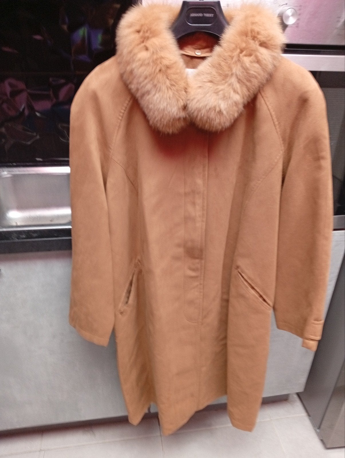 jas van echt suède, Kleding | Dames, Jassen | Winter, Ophalen of Verzenden