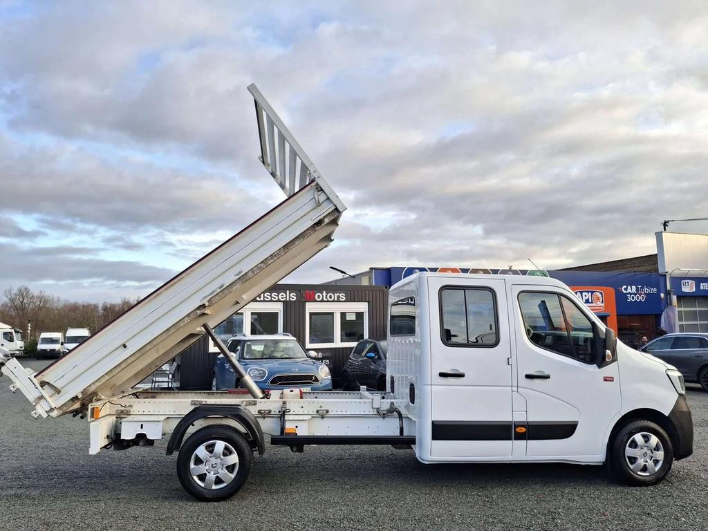 Renault Master benne basculante 7 places (bj 2020), 4 deurs, Gebruikt, Euro 6, 4 cilinders