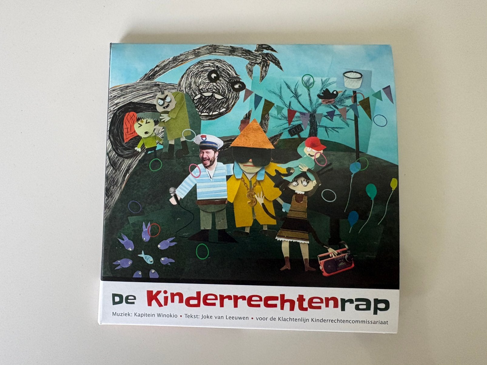 Kapitein Winokio – De Kinderrechtenrap CD + poster songtekst, Cd's en Dvd's, Cd Singles, Zo goed als nieuw, Ophalen