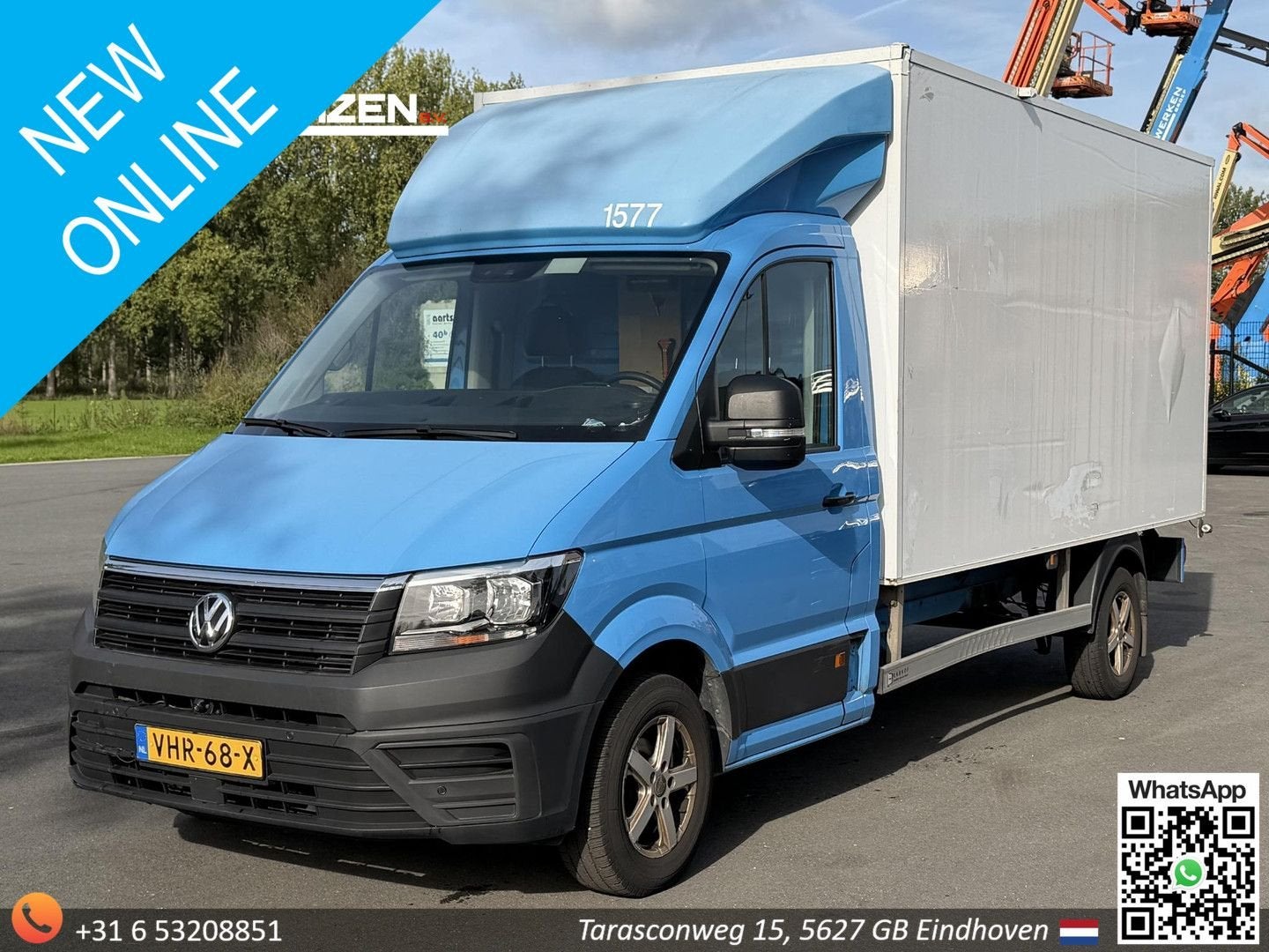 Volkswagen Crafter 35 2.0 TDI L4H3 | € 7.850,- NETTO! | Bakw, Achat, Entreprise, Boîte manuelle, Diesel