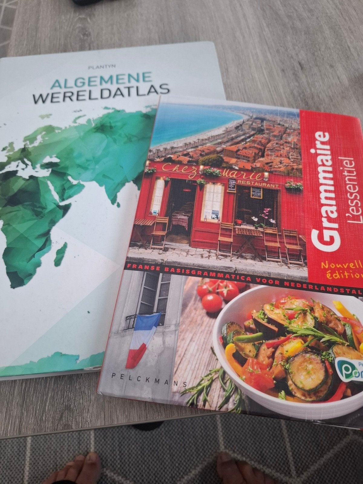 Wereld atlas en grammaire lessentiel, Boeken, Ophalen of Verzenden