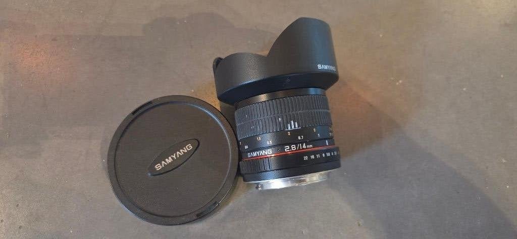 Samyang 14mm f/2.8 voor Canon EF, Enlèvement, Utilisé, Reflex miroir, Canon