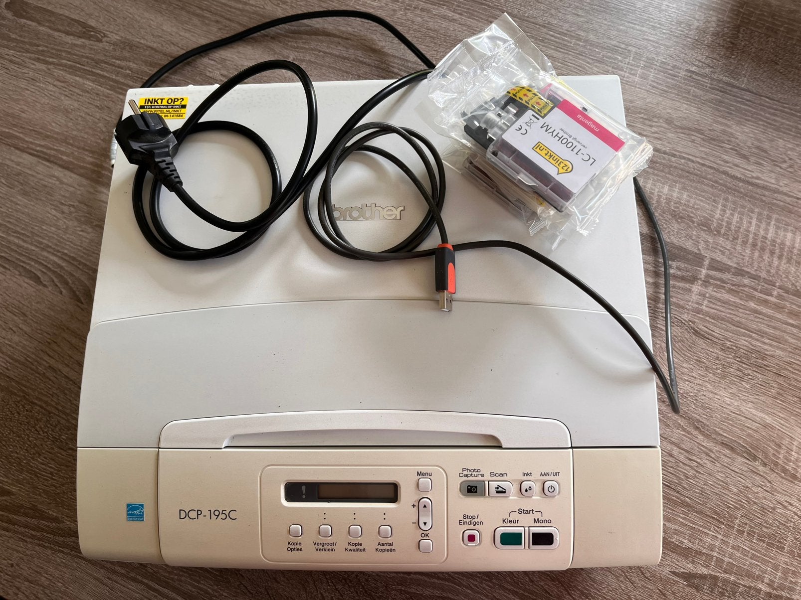 Printer Brother, Ophalen, Gebruikt, PictBridge, Inkjetprinter