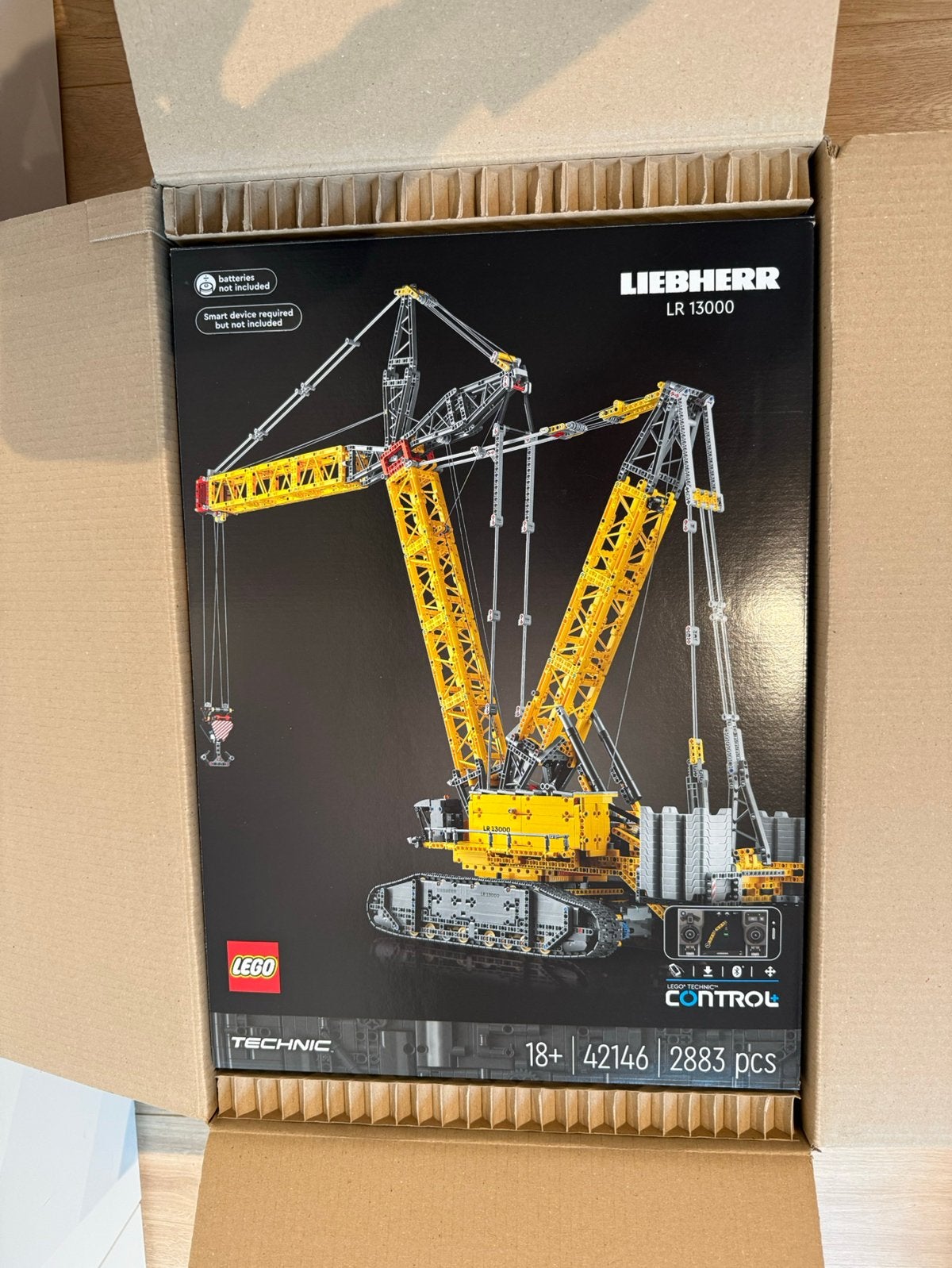 Lego Technic 42146 - Grue sur chenilles Liebherr LR 13000, Neuf, Enlèvement ou Envoi, Lego, Ensemble complet