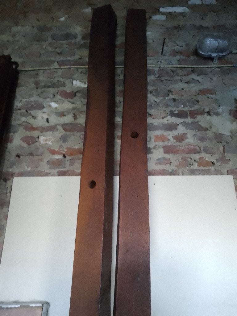 balken eik  2stuks, Doe-het-zelf en Bouw, Ophalen, Nieuw, Eiken, 250 tot 300 cm