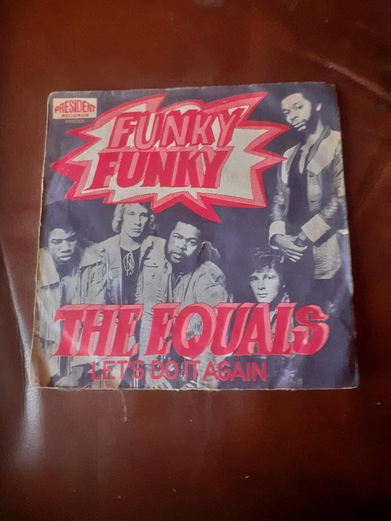 45T Equals : Funky funky, Ophalen of Verzenden