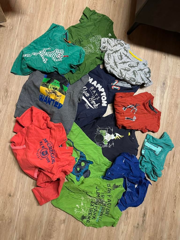Kledingpakket jongens 98/104, Ophalen of Verzenden, Zo goed als nieuw, Maat 98