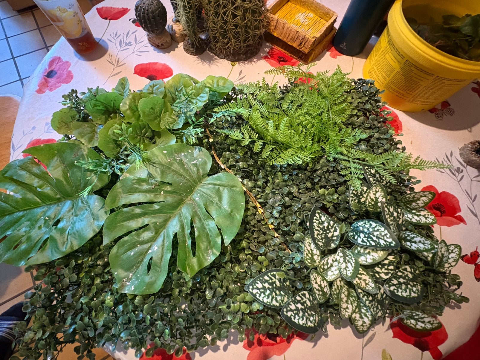 Pavé de fausse plante terrarium, Ophalen, Zo goed als nieuw, Tak, Plant, Rots of Steen