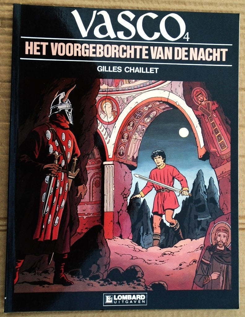 Vasco 4 - Het voorgeborchte van de nacht - 1986 -G. Chaillet, Enlèvement ou Envoi, Une BD, Comme neuf, Gilles Chaillet (1946-2011)