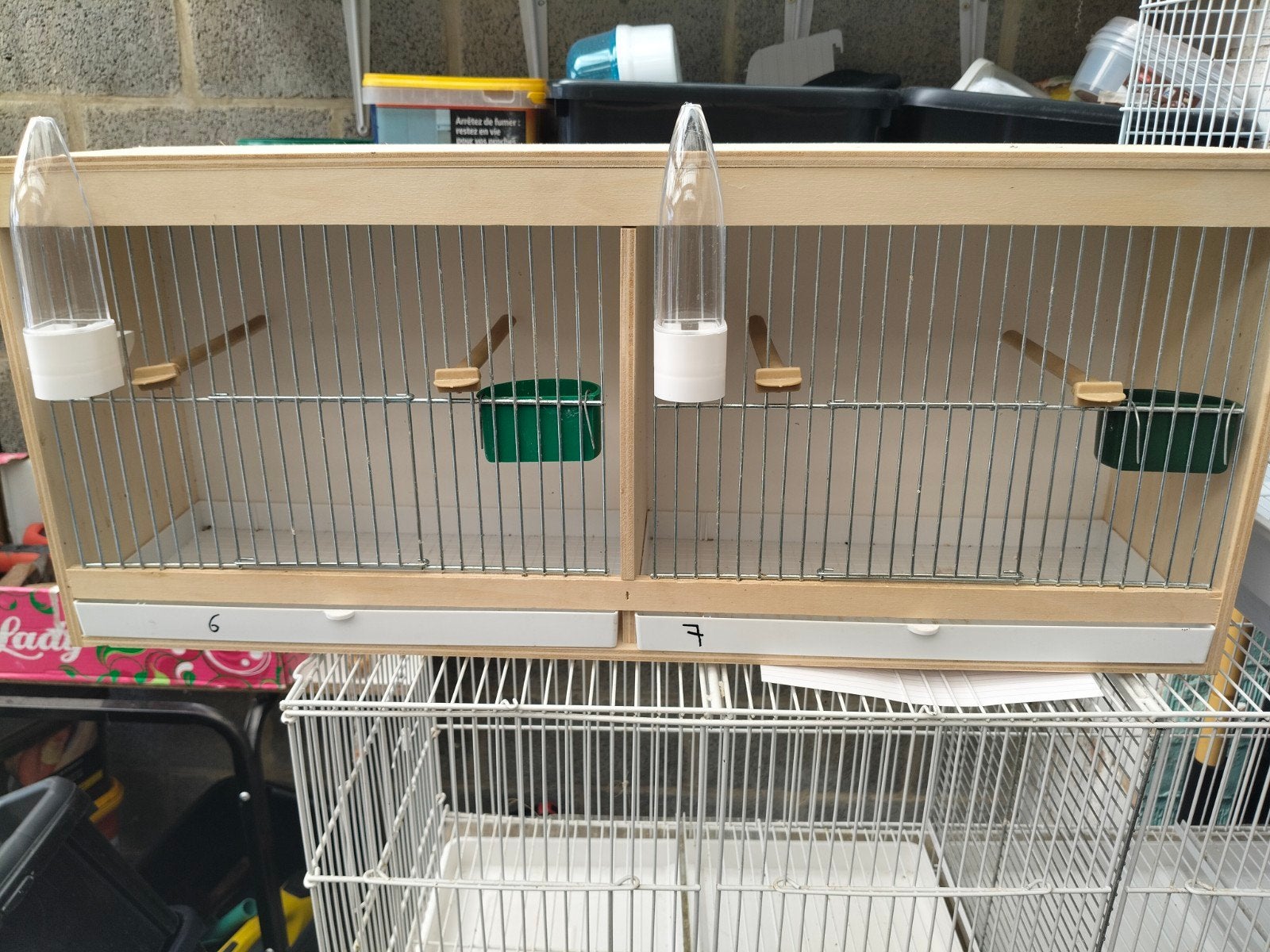kooien, Enlèvement, Comme neuf, Cage à oiseaux
