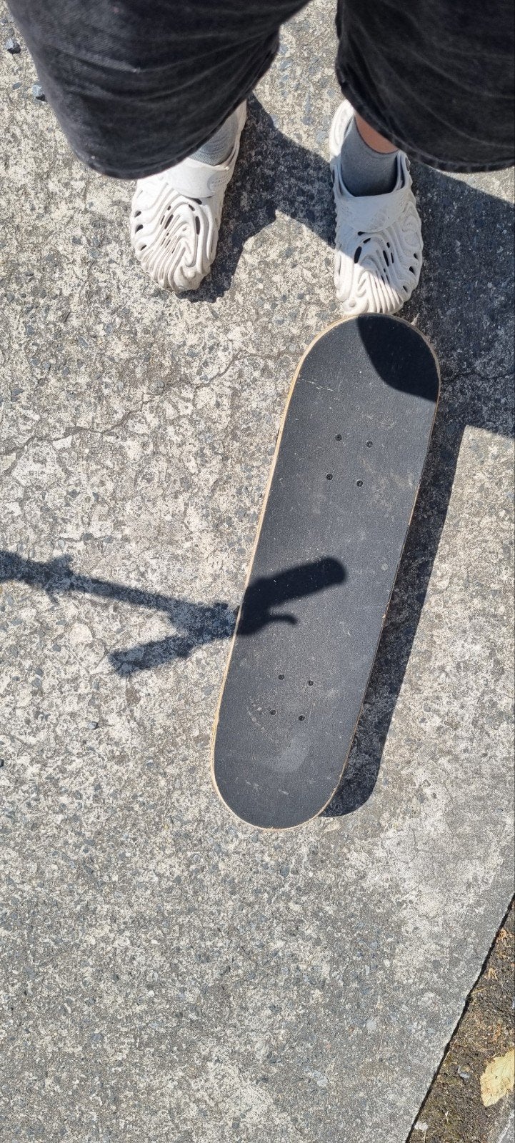 skateboard oxelo, Ophalen