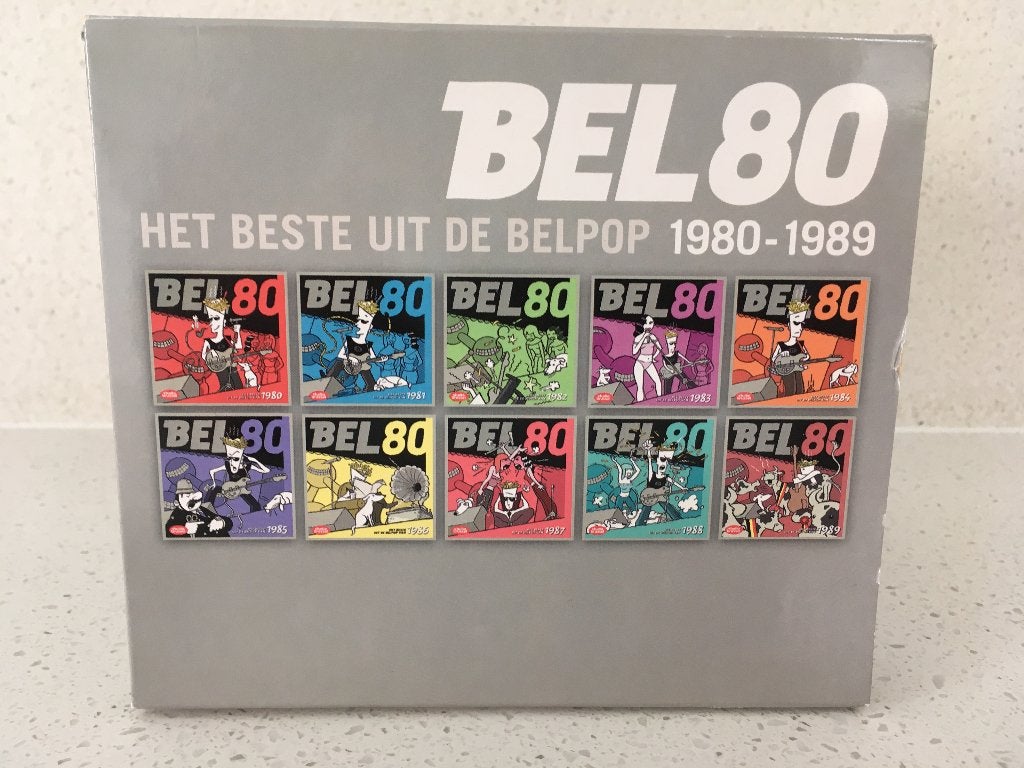BELPOP eighties 10 CD box bel80, Cd's en Dvd's, Ophalen of Verzenden