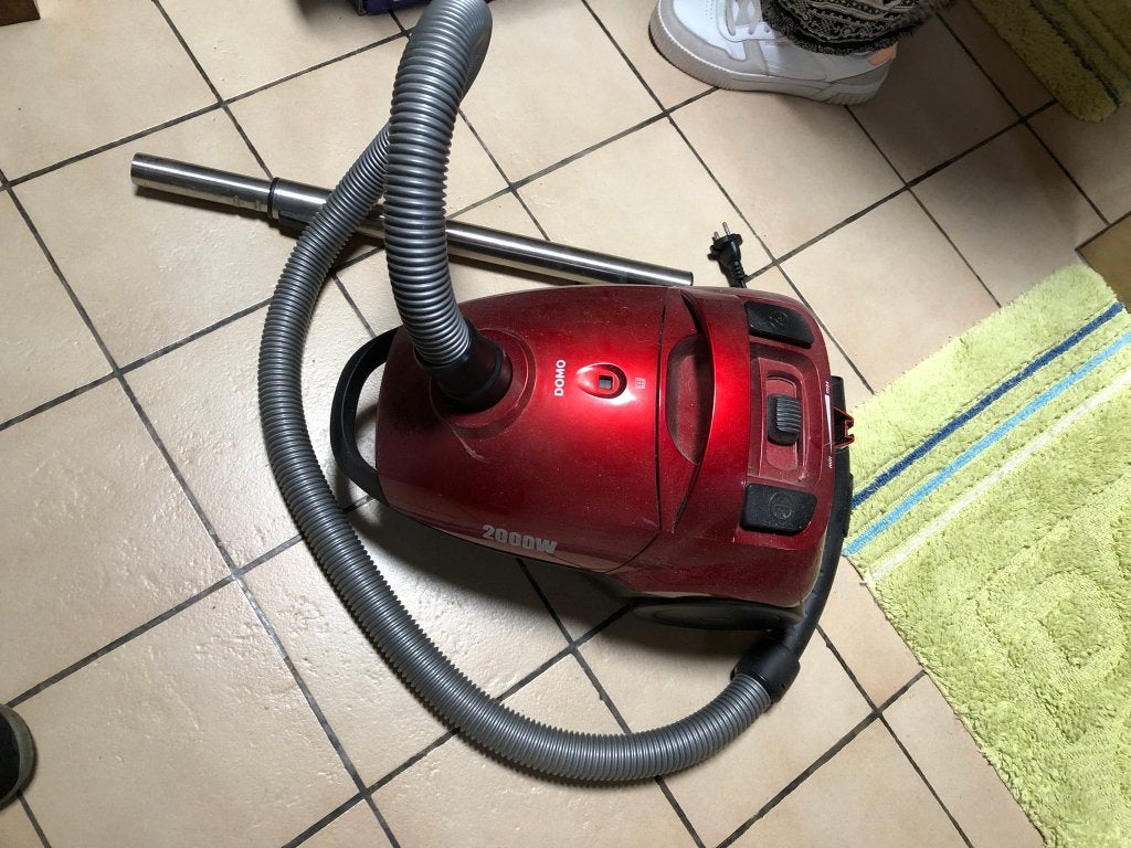 aspirateur, Enlèvement, Utilisé