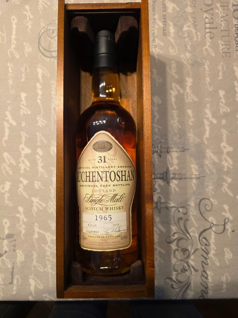 Whisky :  Auchentoshan de  1965, Neuf, Autres régions, Pleine, Enlèvement