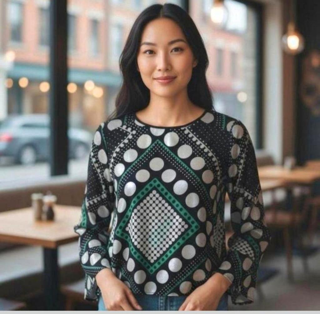 M&S Blouse Maat S Zo goed als nieuw, Kleding | Dames, Zwart, Ophalen of Verzenden, Zo goed als nieuw, Maat 36 (S)