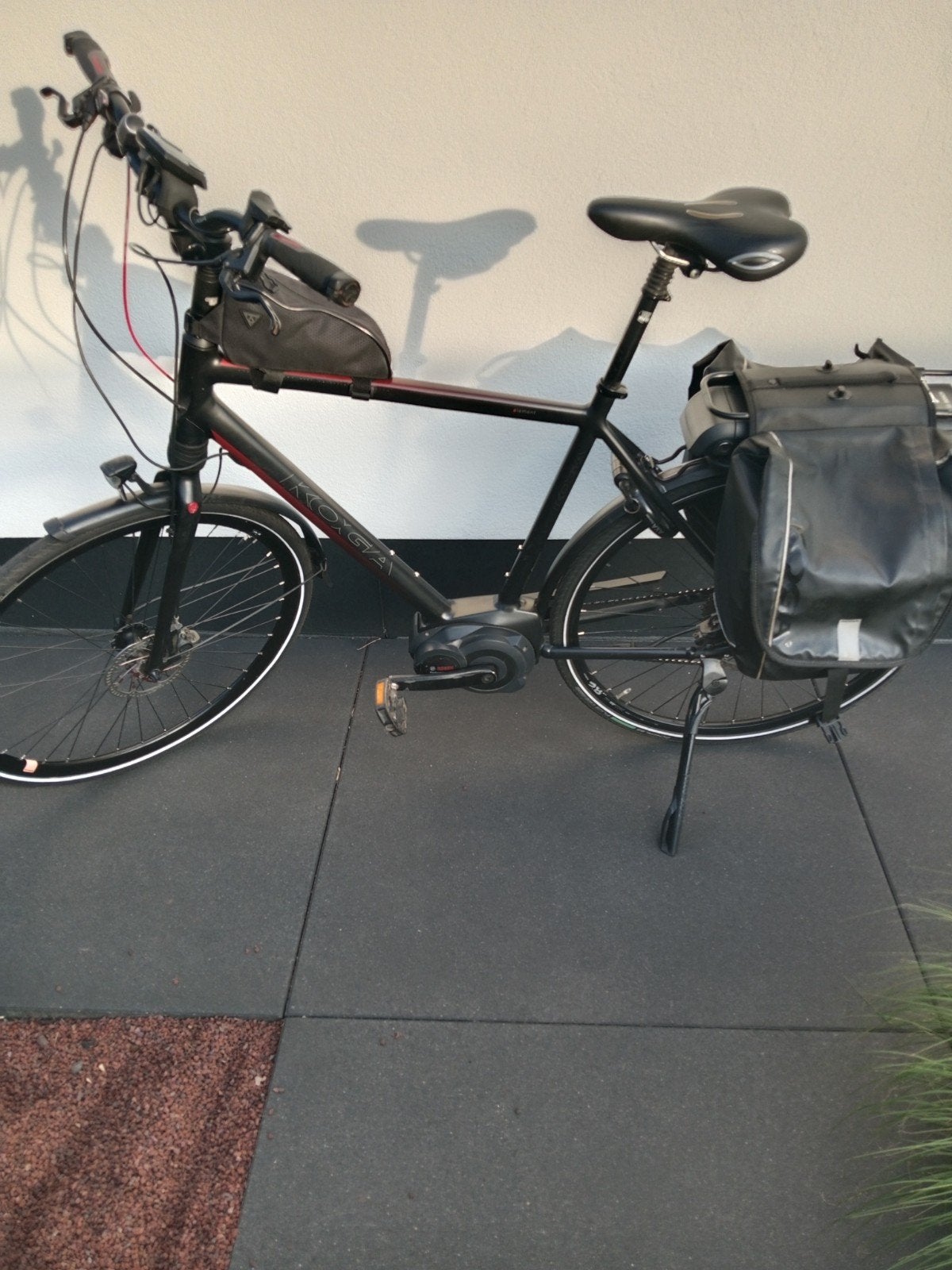 Koga electrische herenfiets f3 zwart mat, Ophalen