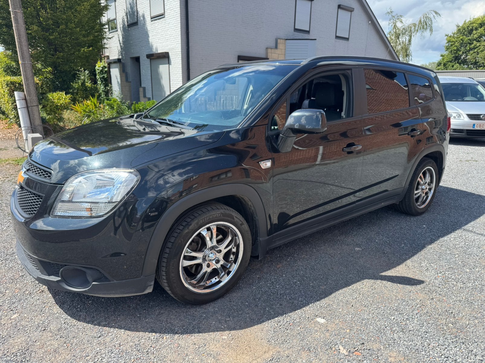 Chevrolet Orlando 1.8 Benzine,Airco,Leder,7pl.., Voorwielaandrijving, Euro 5, Monovolume, Zwart