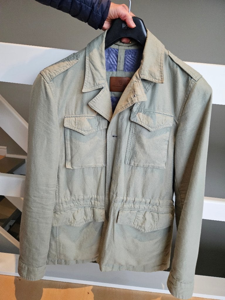 Jas, Ophalen, Maat 52/54 (L), Zo goed als nieuw, Massimo Dutti