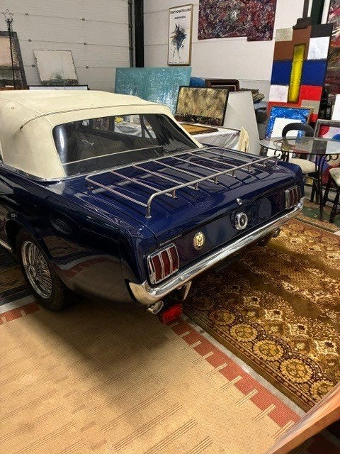 Auto oldtimer, Auto's, Achterwielaandrijving, Beige, Cabriolet, Blauw
