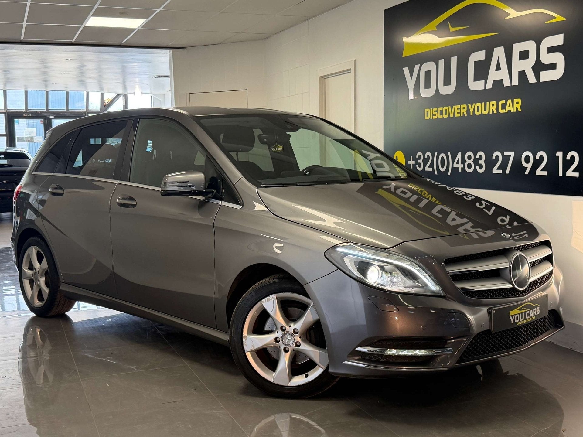 Mercedes-Benz B 180 B Klasse 1 Jaar Garantie, Autos, Argent ou Gris, Achat, Euro 6, Entreprise