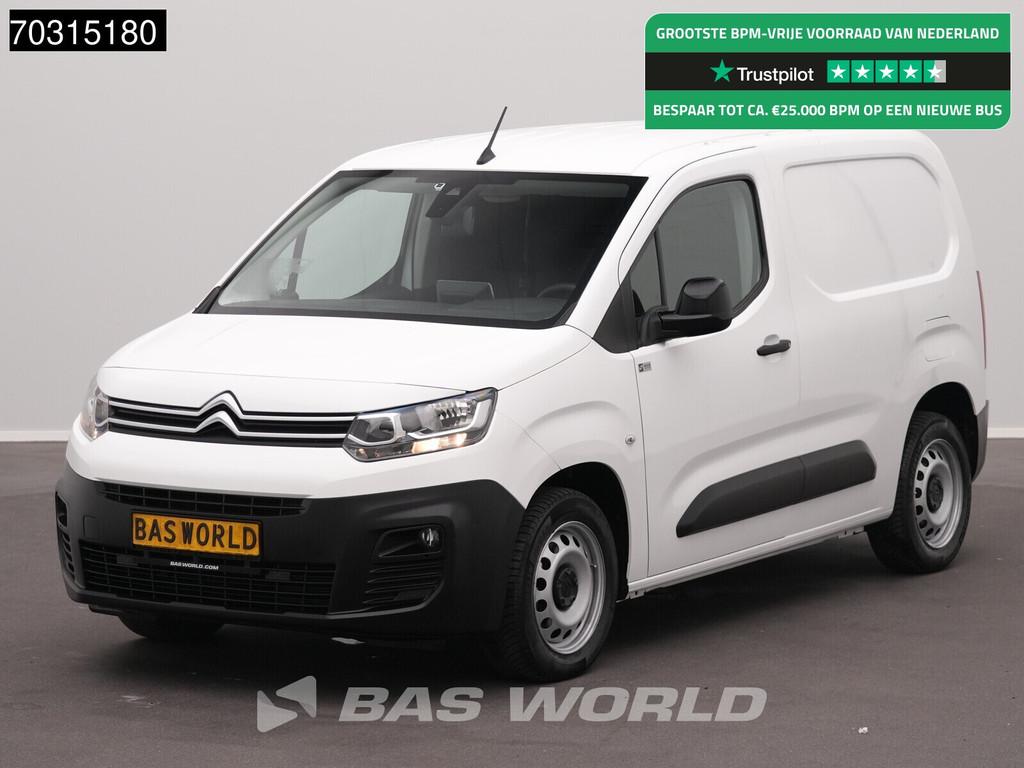 Citroën Berlingo 110pk Benzine Automaat L1H1 Navi Airco Cru, Automaat, Stof, Gebruikt, 1199 cc