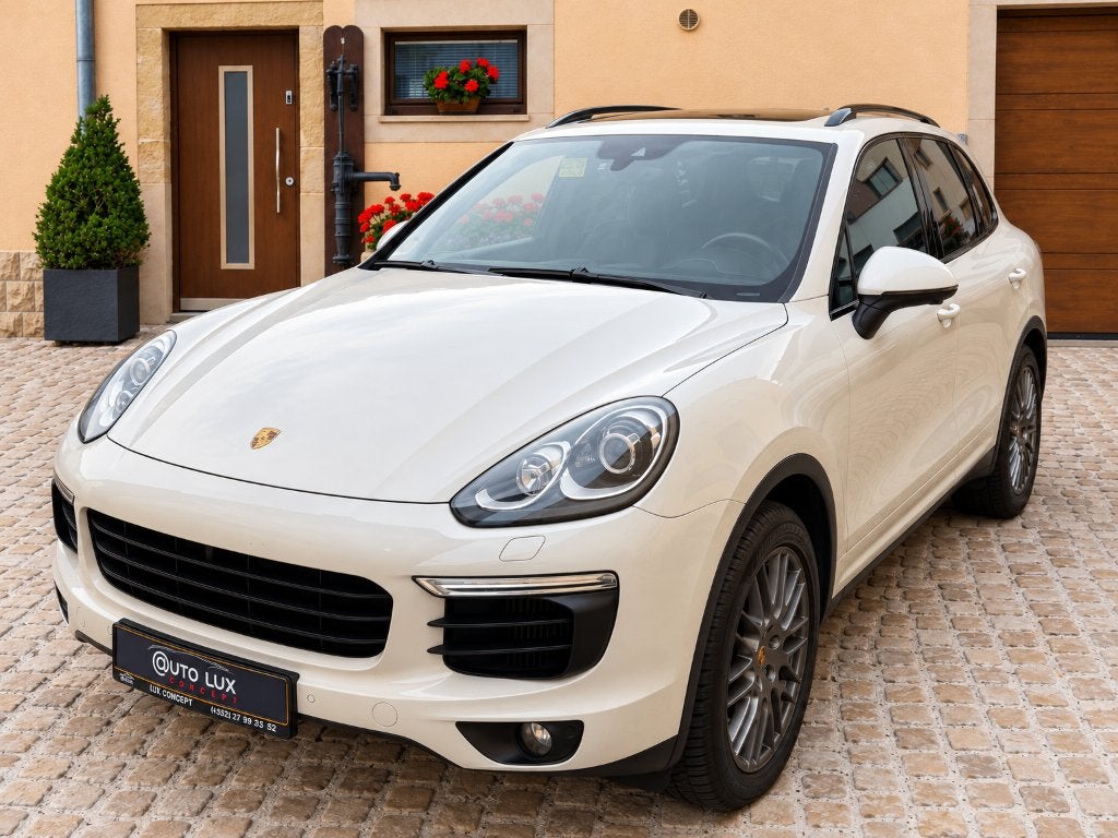 Porsche Cayenne Diesel/Air suspension/Toit pano/Caméra 360, Auto's, Automaat, Wit, Leder, Bedrijf